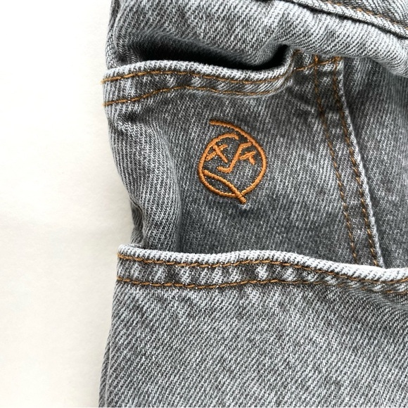 Men's Denim Gray Shorts polar skate co - Picture 3 of 7